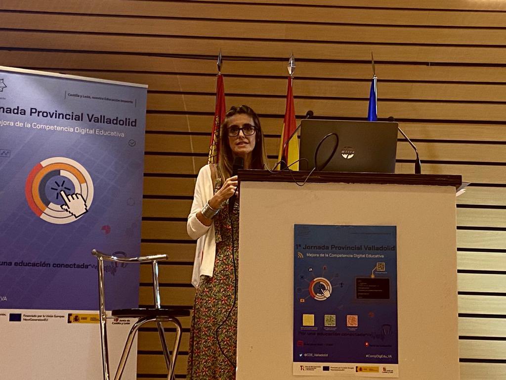 En la Jornada Provincial de Valladolid "Mejora de la Competencia Digital Educativa"💻, claves de la mejora  de centros y docentes y las metodologías activas como punto focal del aula del futuro con <a href="/dgpxxi/">J. David García Pérez</a>,  <a href="/CDE_Valladolid/">Mentores Tecnológicos VA</a>, <a href="/VALLA_TIC/">Maestros Colaboradores Valladolid</a>  y <a href="/bego_her/">Begoña Hernandez</a>

Gracias a todos👏👏👏