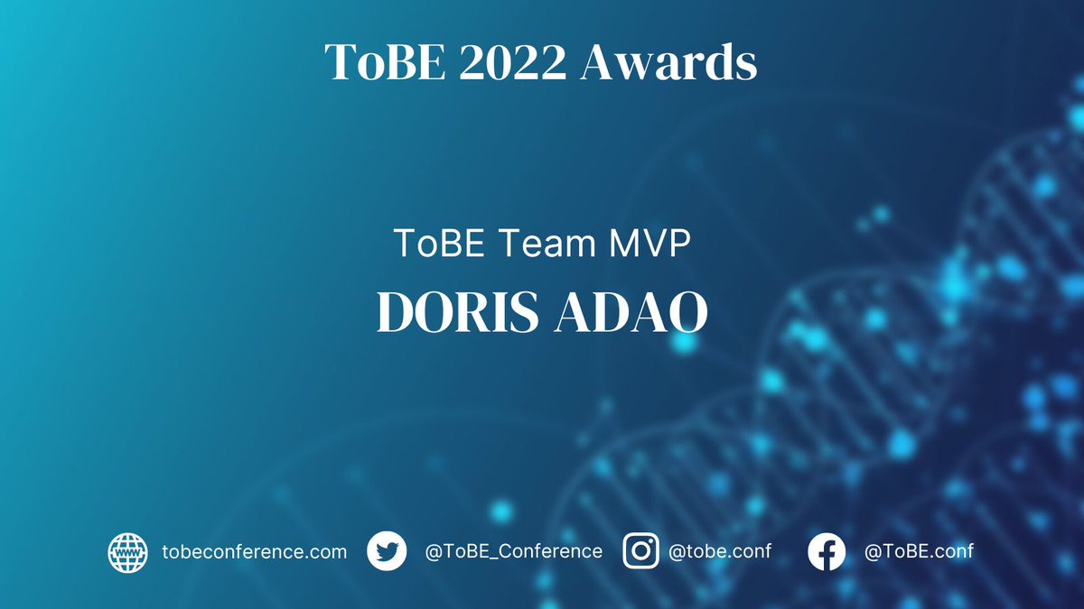ToBE_Conference's tweet photo. Congratulations to our ToBE Team MVP Award Recipients 🎖️🙌
Doris Adao
Saif Rjaibi
Kai Slaughter
#ToBE2022 https://t.co/S2me4zzjEl