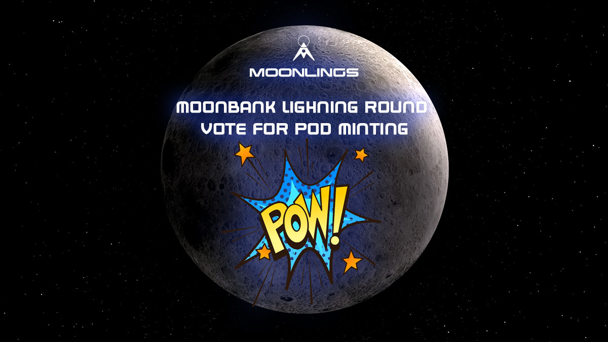 MoonlingsNFT's tweet photo. The time has come for a ⚡ lightning round vote! ⚡
Please head to snapshot to vote for Moonlings to use POW to mint @MetaHero_ gear pods during POWer-Up Summer!
👉More info in our discord.
👉Vote Here (Open for 24 hours) 👇
https://t.co/Amf65memec https://t.co/TfyWssr97i
