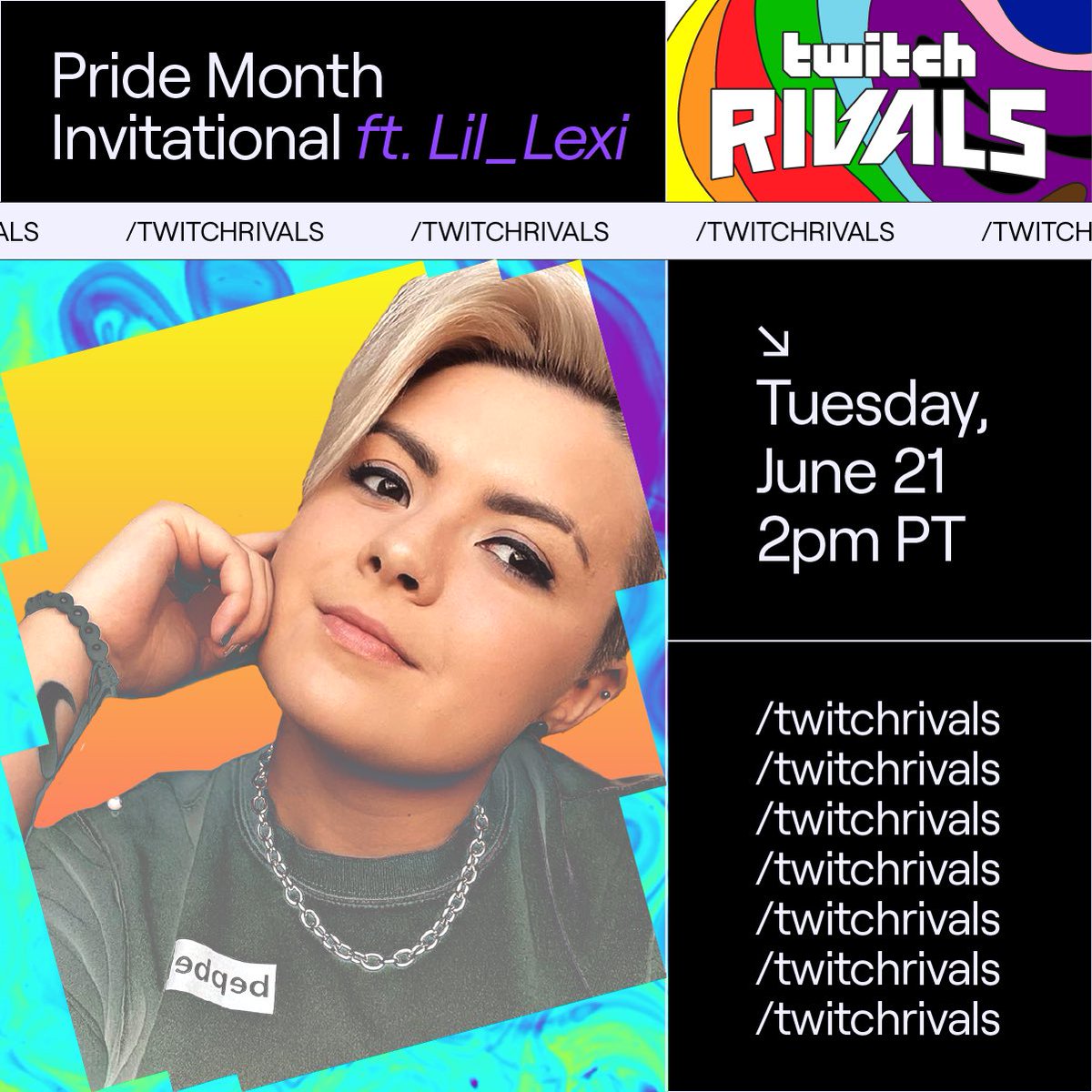 Lil_Lexi's tweet photo. Hey LGBTQ+ Streamers !! 🏳️‍🌈

1) Please RT
2) If you are interested in playing in the LQBTQ+ Twitch Rivals Please fill out this form !

https://t.co/B7DJeJahtJ

This form is new and you do NEED to fill it out if you would like a chance to play ! @Twitch @TwitchRivals https://t.co/QwNABOkOoY