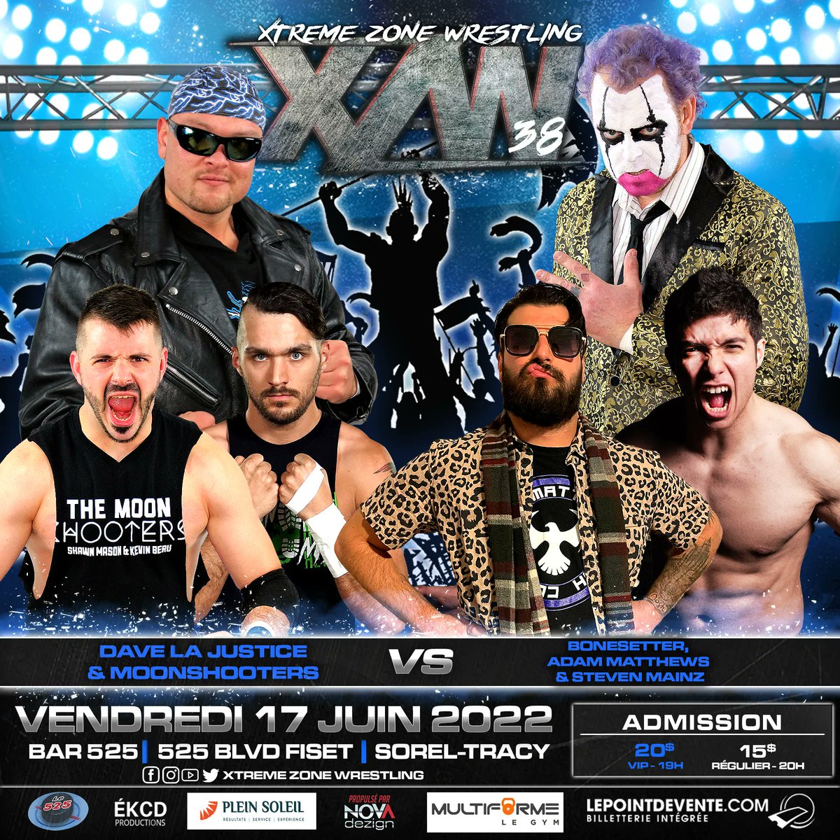 Action Overflow !!

🎟 Billet Régulier - 15$
🎟 Billet VIP - 20$
lepointdevente.com/billets/xzw38