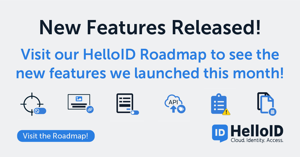 Tools4ever's tweet image. New functionalities are added to HelloID monthly! Curious to see what dropped this month? Check out our roadmap to see what was recently added!

roadmap.helloid.com