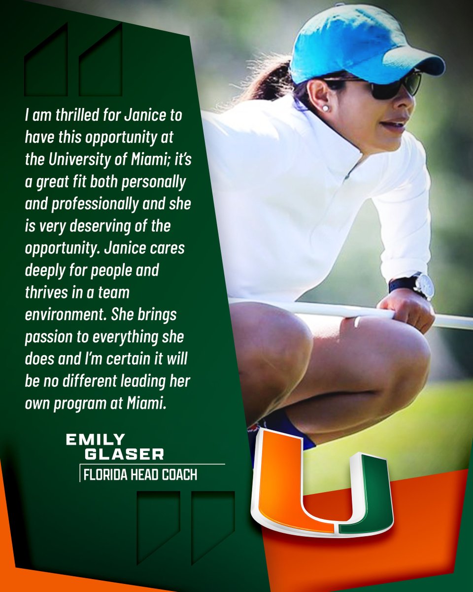 .<a href="/coachjaniceUM/">Janice Olivencia</a> is bringing passion and experience to The U!