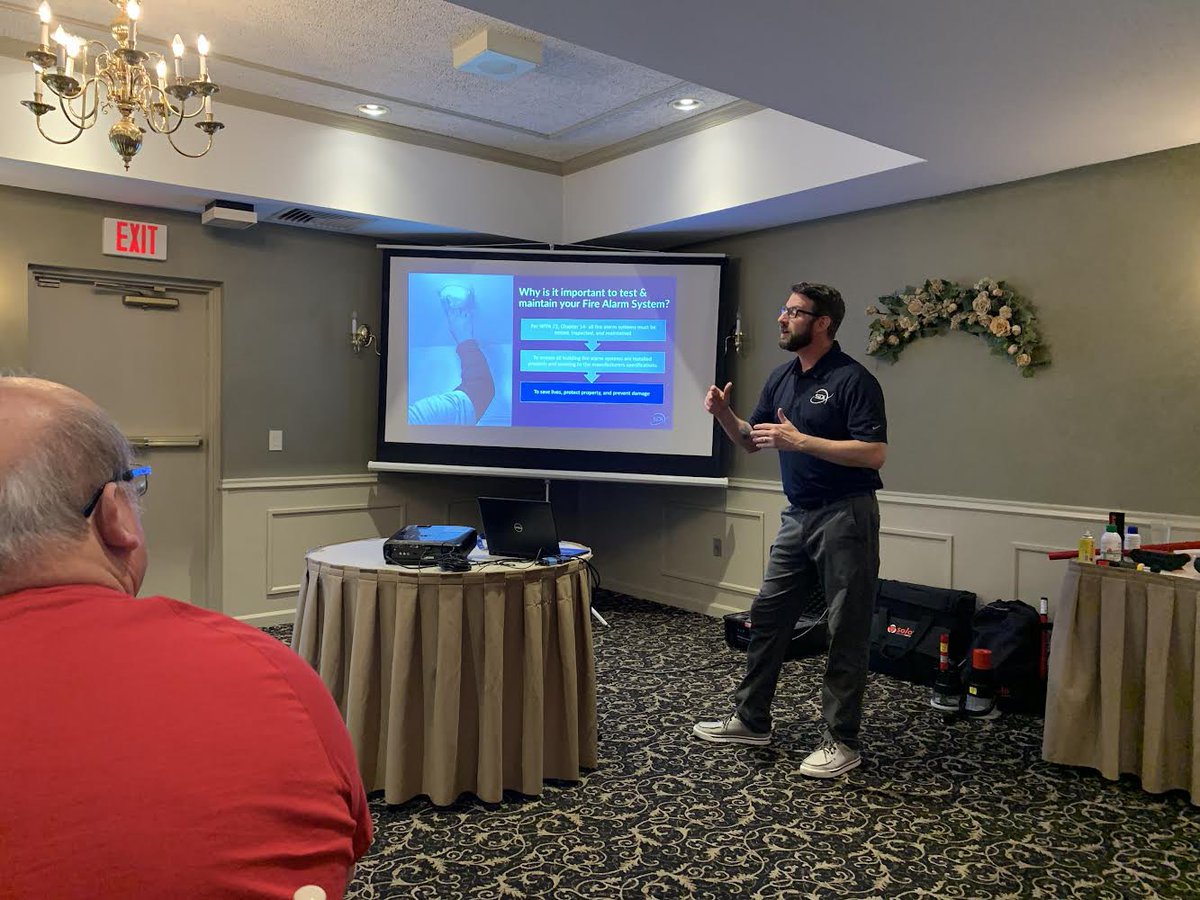 It was a pleasure to have Patrick Ryan, NE Regional Sales Manager at <a href="/SDiFire/">SDi Fire</a> as our Connecticut chapter’s guest speaker on June 14! Thank you for sharing your vast knowledge with us, Patrick!

#systemsdistributors #sdi #guestspeaker #nfpa #lifesafety #fireprotection #firealarm