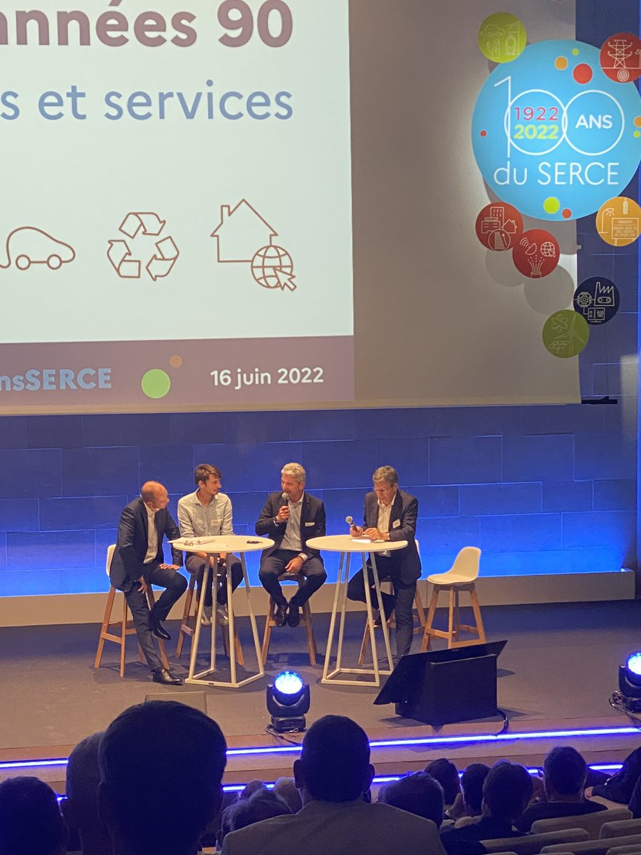 BullierSemezis's tweet photo. Aux #100 ans du SERCE - Les entreprises de la transition énergétique et numérique  ...
Les années 90 marquent un tournant pour Hervé Adam @VINCIEnergies et vice président du @SERCE "On est passé de réalisateur à concepteur, avec notamment l'émergence des contrats de performance" https://t.co/pdDsz9ZhHs