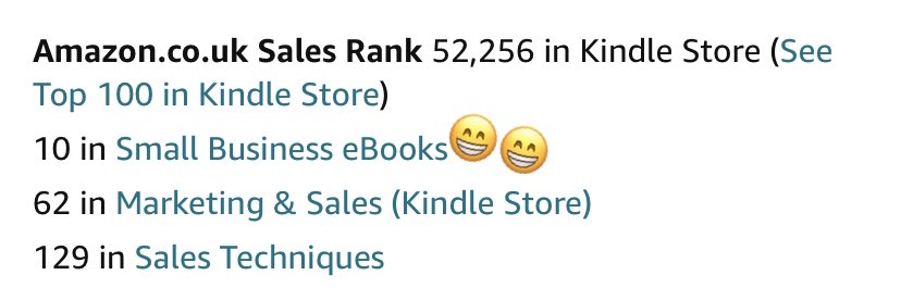 steviephil's tweet photo. Anti-Sell got mentioned on a popular freelancersโ Facebook group & as a result, the Kindle versionโs made its way back into the Top 10 in Amazonโs Small Business eBooks chart. All the more fitting given that itโs #NationalFreelancersDay today. ๐ https://t.co/TJhneMLPzx #AntiSell https://t.co/L9Y69bVvAl