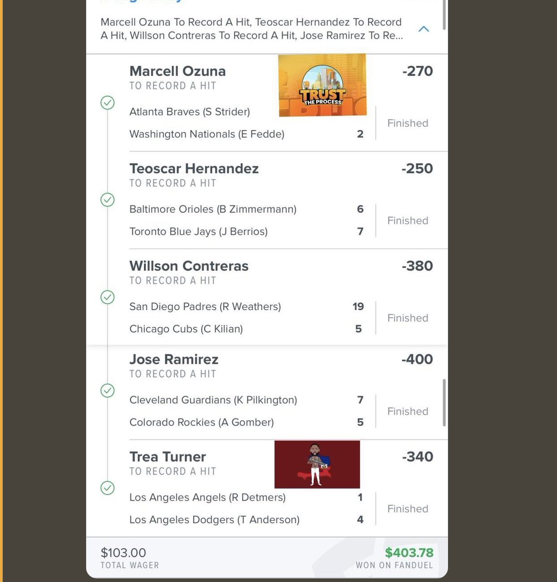 TheFundFlippers's tweet image. @RealPapiHaiti had the discord eating good in baseball yesterday 🔥 visit the link in our bio to join! #baseballbets #bettingtwitter #gamblingtwitter #MLB #sportsbets #SportsPicks #SportsGambling #mlbpicks