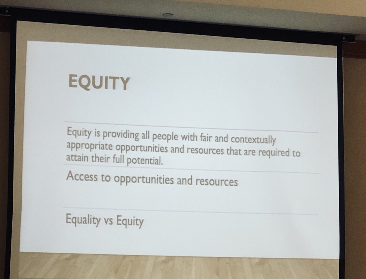 ShantelFarnan's tweet photo. This… just this!  Let this sink in and reflect on what YOU are doing to promote equity.  Sometimes what people seeing you NOT do is impacting them more than what you DO do… so do it! https://t.co/AbcAaDepuf
