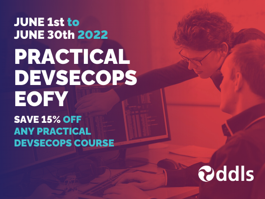 LumifyWorkAU's tweet photo. Are you aiming to complete Practical DevSecOps Expert or Practical DevSecOps Professional? You can sign up for any Practical #DevSecOps Self-Paced Course between June 1st and June 30th 2022 and save 15%. https://t.co/tDXkENA6SW #CyberResilience https://t.co/BM2t0tOIrw
