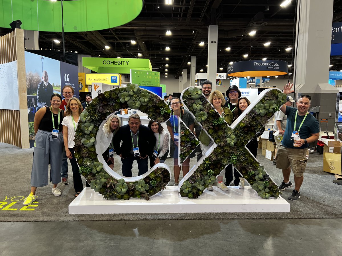 Thank you to all our customers, partners and colleagues for an amazing #CiscoLive 2022. It was marvelous to meet you all in person and see you embrace your possible! 🎉 See you all next year! 😃