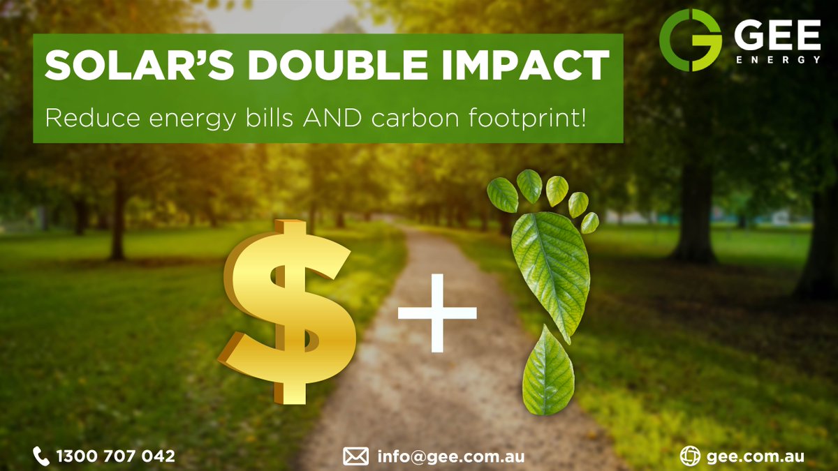 Fill two needs with one deed by choosing solar for your business. Your one-time solar investment can help you reduce both energy bills and your carbon footprint! Think dual benefits with one action, choose solar! 

#BusinessSolar #SolarBenefit #SolarEnergy