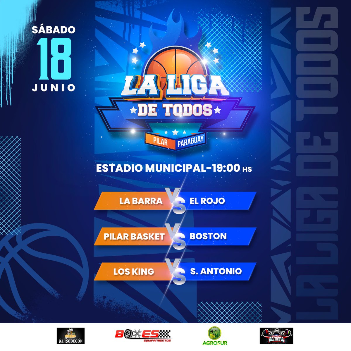interbarrios_p's tweet photo. 🏟️   🏆   🏀  ⛹🏻 https://t.co/VYZGArRDiU