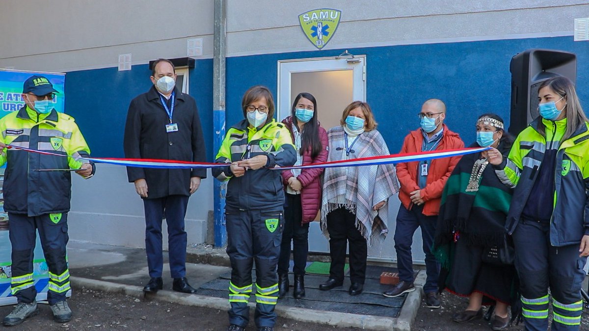 Con una inversión superior a los 420 millones de pesos, el  @sstalcahuano_oficial inauguró las nuevas dependencias de la BASE #SAMU Talcahuano. Las instalaciones cuentan con 7 residencias individuales, un comedor/cocina, una sala de radiocomunicaciones y una sala de simulación.