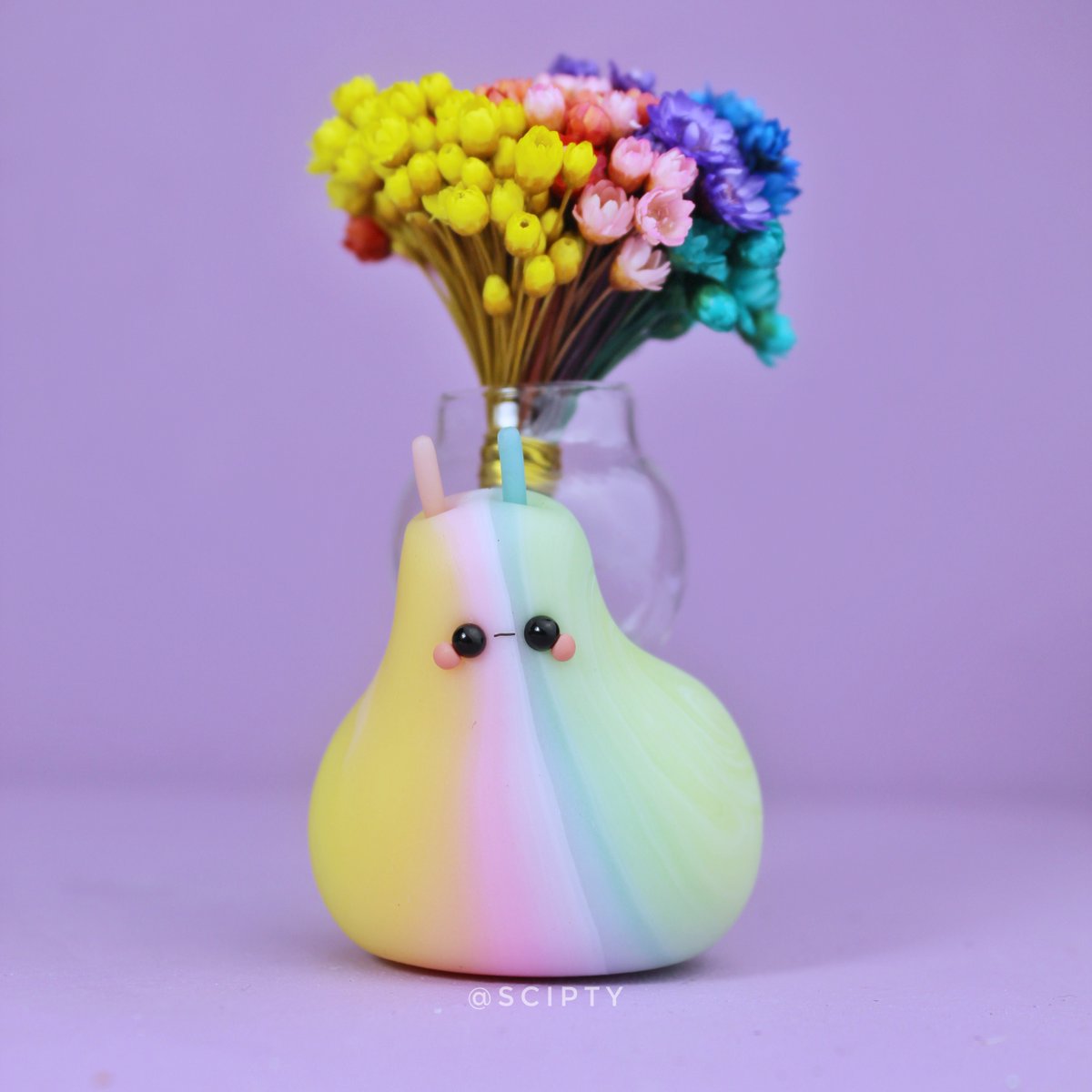 pride snail vase #PrideMonth #Pride