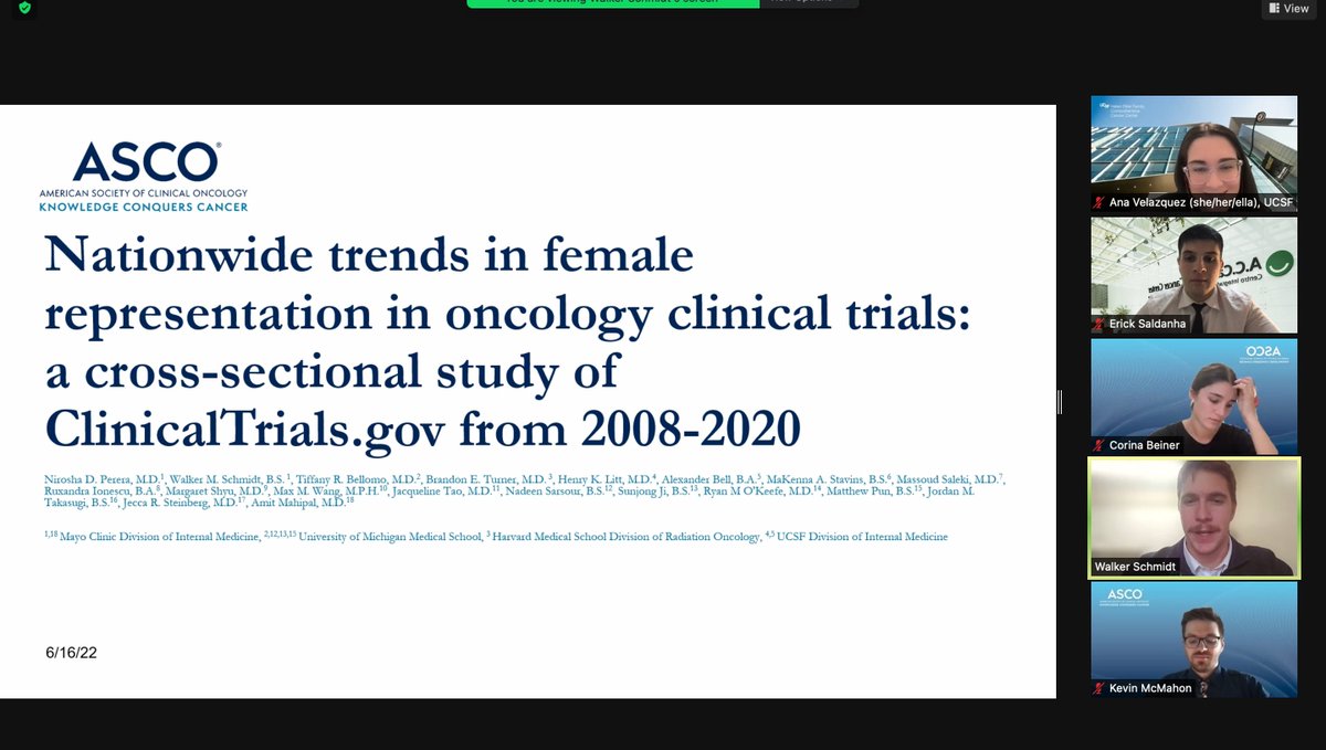ESaldanhaMD's tweet photo. Happy to enjoy today's Holliday as a facilitator for the @ASCO Virtual Medical Student &amp; Resident for the 2nd time! Amazed by the impressive work presented by the authors and honored to have the company of the brilliant @AnaVManana. #ASCOTrainee https://t.co/CXzUTzjrpm