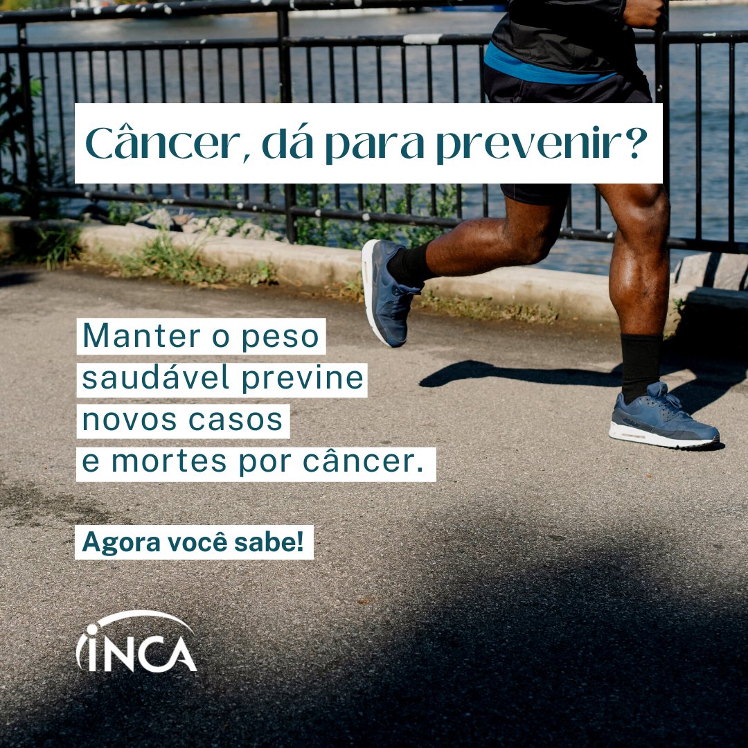actbr's tweet photo. Uma nova campanha do INCA destaca que pelo menos 12 tipos de câncer estão associados ao consumo de álcool, excesso de peso, consumo de carnes processadas e inatividade física. https://t.co/qmk0j78qss