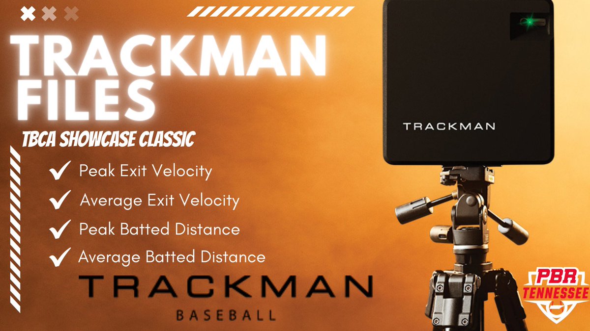 TBCA Showcase Classic: 𝐓𝐫𝐚𝐜𝐤𝐌𝐚𝐧 𝐅𝐢𝐥𝐞𝐬📂

We continue to export data from the TBCA Showcase Classic from June 13th. Now we take a look at those who topped our leaderboards offensively using our <a href="/TrackManBB/">Trackman Baseball</a> unit.

🖇👉: bit.ly/3tFhc2i

<a href="/TBCAorg/">Tennessee Baseball Coaches Association</a> // #TBCAxPBR