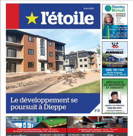 EtoileNB's tweet photo. Voici L'Etoile du 16 juin 2022
https://t.co/3hlDeXQGz0 https://t.co/qmxF7TPfEe