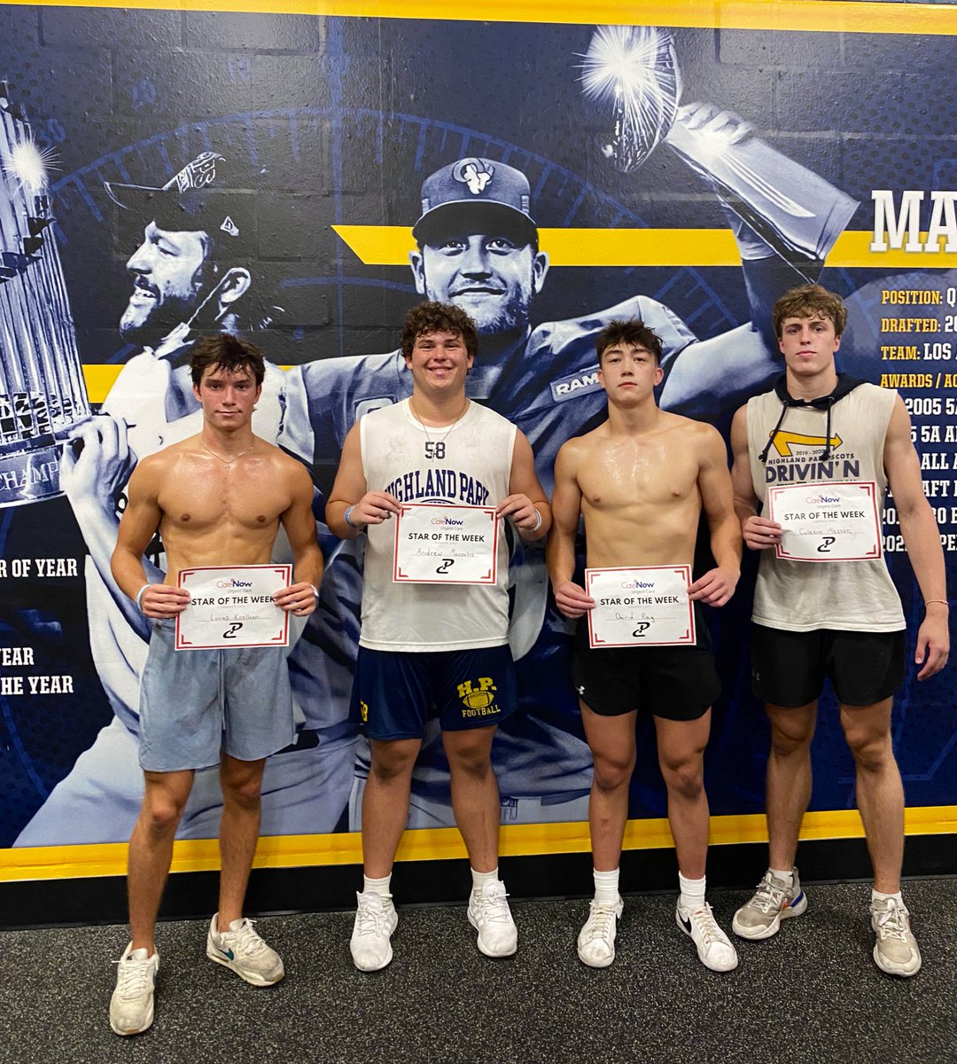 PCnowisthetime's tweet photo. Reset - RELOAD!

Summer is in full swing &amp; in Highland Park all we know is HARD WORK 😤

Phenomenal effort, getting better every day‼️

S/O to our @CareNow ⭐️s of the Week!
HI: Lucas, Andrew, David, Coleson
Developmental: Graem, Langedon, Drake
Girls: Sarah, Natalie

#Scots https://t.co/W4PmAzs8D3