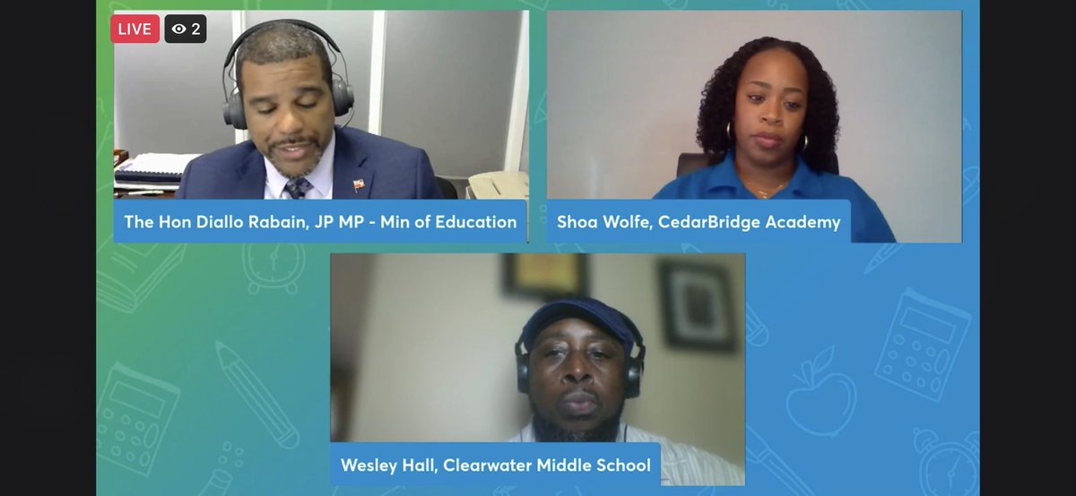 learning1stbda's tweet image. Tune in now for Education Connection. Head to the @moedbda or @BdaGovernment Facebook or Twitter pages to join the conversation. #learningfirstbda