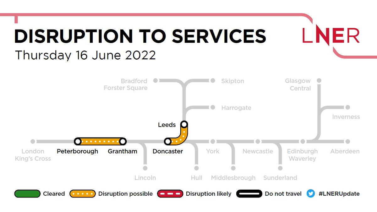 London North Eastern Railway on Twitter "⚠️ LNERUpdate Due to a fault