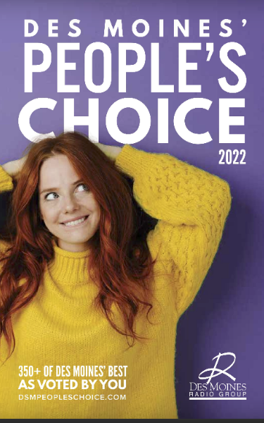 The People of Des Moines have Spoken! Hy-Vee WON People’s Choice in BEST GROCERY STORE and 8 other categories!
BEST PLACE TO BUY MEAT
BEST PLACE TO WORK 
BEST PHARMACY 
BEST CONVENIENCE STORE 
BEST WINE STORE 
BEST LIQUOR STORE 
BEST HEALTH &amp; FOOD STORE 
BEST BAKERY