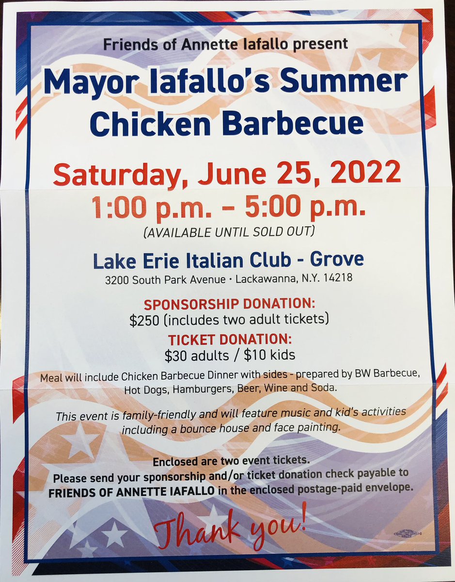 Join us in support of Mayor Annette Iafallo!
