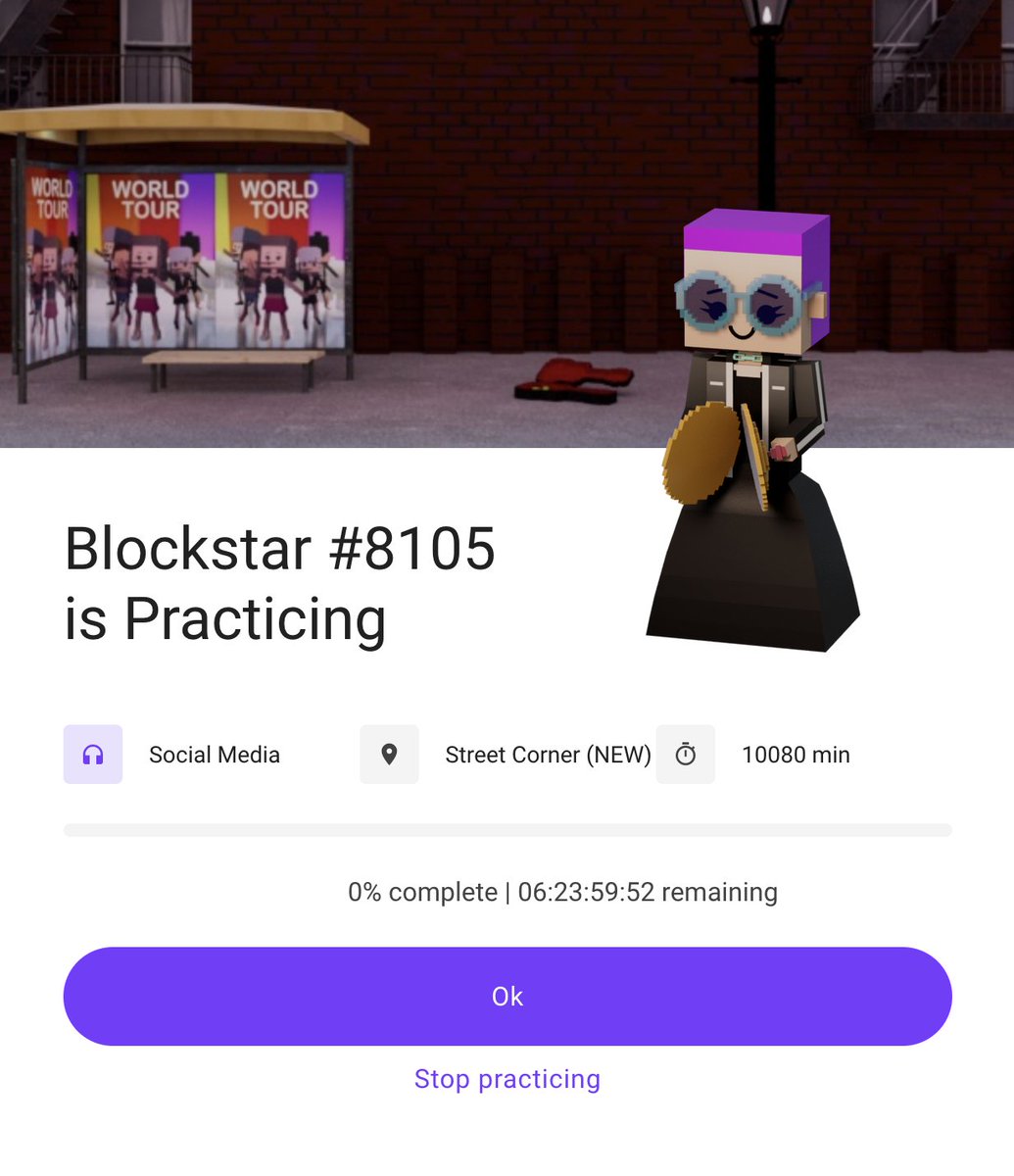 TokTikBlockstar's tweet photo. Nothing like practicing social media in the real world and on #BlockstarsBegins. If you know you know! If you don't...visit @blockstars and join the fun! https://t.co/CgZlEXTrUY