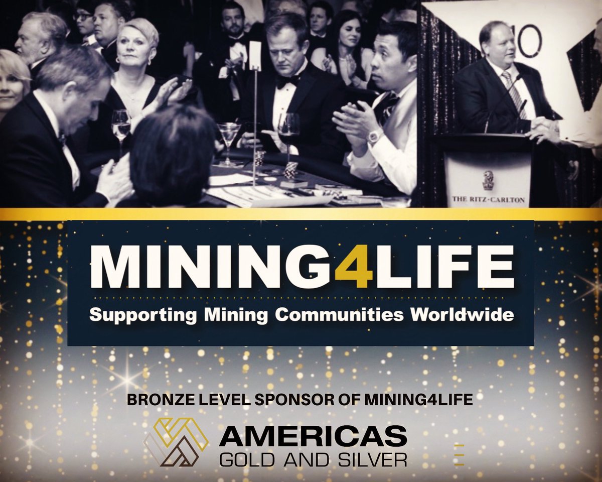 americas_silver's tweet photo. Americas Gold and Silver is a proud bronze level sponsor of #MINING4LIFE.
What an incredible evening last night raising funds for @sickkids @BCChildrensHosp @PlanGlobal
#USAS $USA #pdac #mining4life #silver #gold #usa #shareholders #charityevent https://t.co/A8jwIPhXxW