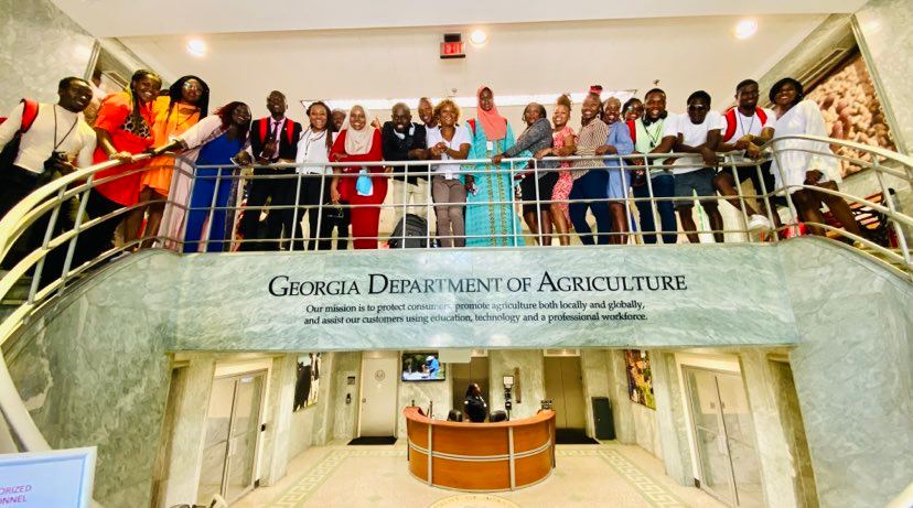 Mandela Washington Fellows at UGA tweet media