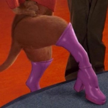 "é só uma bota"

Não. É um pedaço da história.