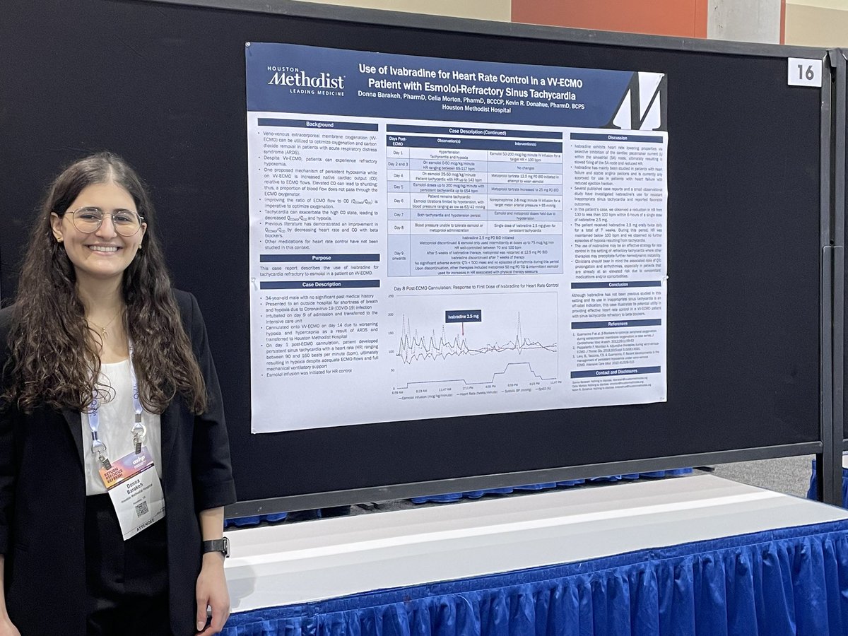 hmpharmprograms's tweet photo. Recap of our #PharmRes poster presentations at #ASHPSM22! ⭐️ @ASHPOfficial https://t.co/H22mX81CDI