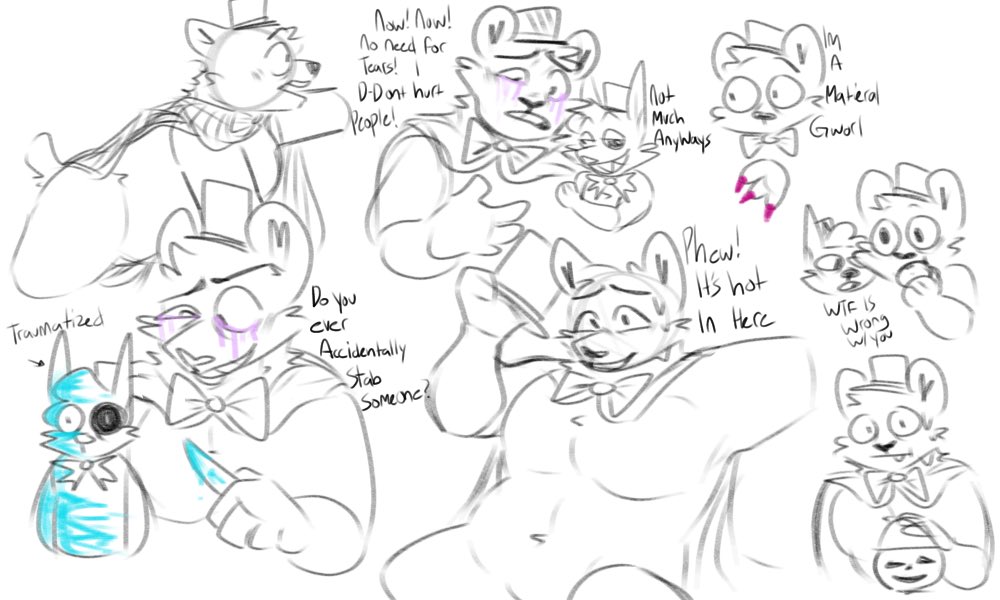 ItzaDeadlyNight's tweet photo. Then random ass Funussy doodles ✨ https://t.co/2uwmGqcRgv