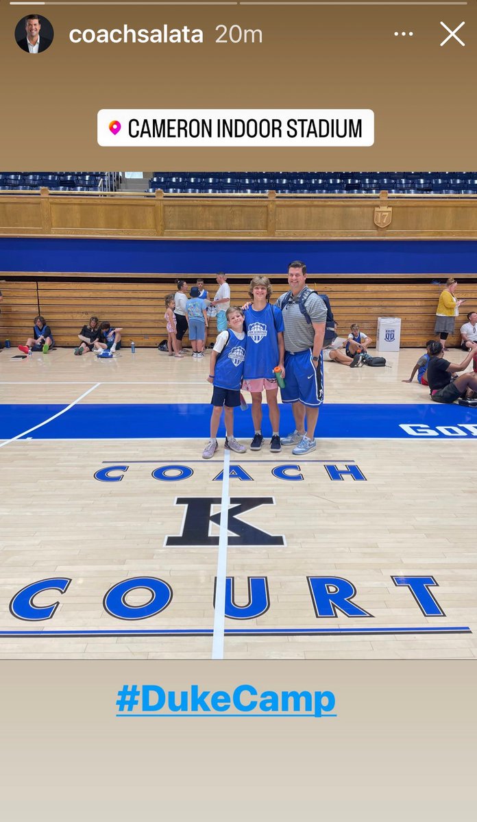 rc_salata's tweet image. Great first day at Duke Camp! @BENE_ATHLETICS @BeneHoops #offsznwork