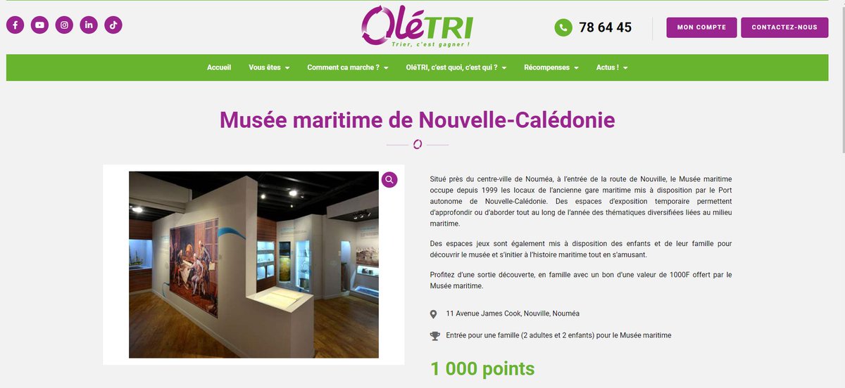 MuseeMaritimeNc's tweet photo. Quittons l'ardent sujet de la #sexualitéMW pour une thématique non moins brûlante l'#environnementMW ! Le musée s'implique en participant au réseau solidaire Olétri de collecte des déchets. Gagnez des points pour une entrée au musée en triant vos déchets #MuseumWeek #TeamNC https://t.co/E6FRwmRHIw