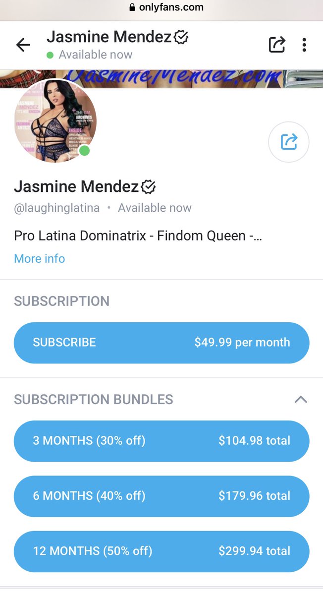 ♀Jasmine Mendez♀🔥 on Twitter: "RT @CBRTSlut: Go subscribe to Goddess