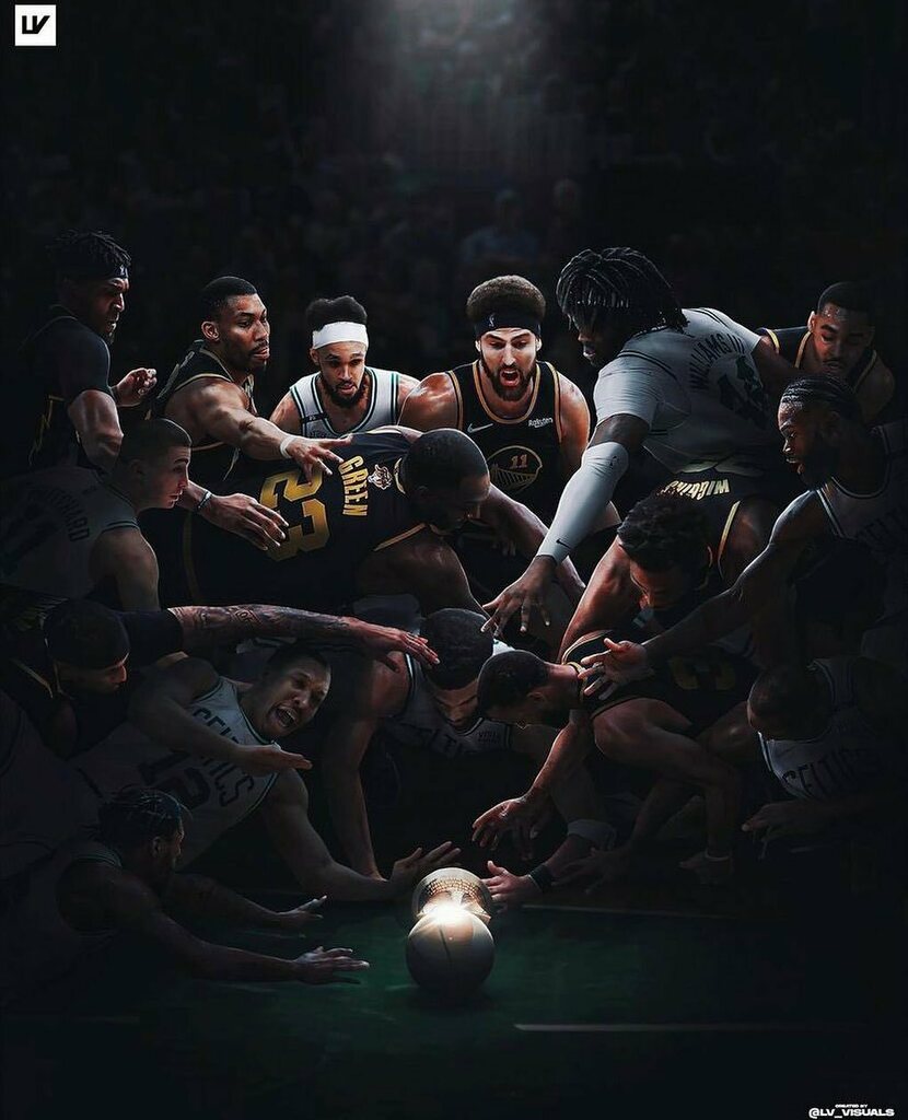 Cover3NBA's tweet photo. This is it… The trophy is up for grabs for the #Warriors tonight! Let’s bring another ring back to the Bay! #WarriorsIn6 #GoldBlooded #DubNation https://t.co/hZjYBEDmt2