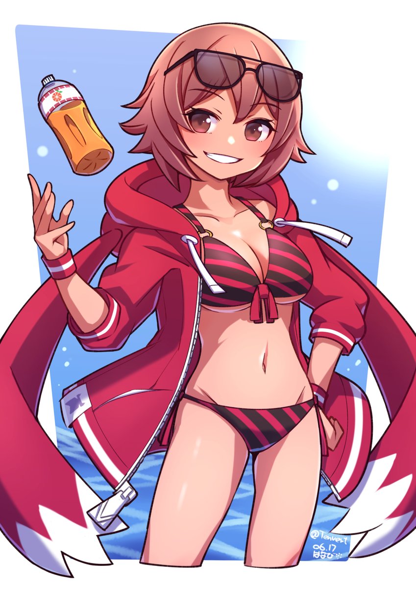 「Summer Kiria! ✨🤩✨
Fanart for @Tenvert �」|日渡はなび (Commissions Please wait!✨)のイラスト
