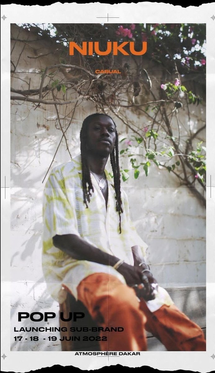 Took shoots for <a href="/Niukud/">Niuku Djawal</a>.
Come and chill with us 3 days in a row at atmosphere_Dakar
#kebetu #brandsfromafrica