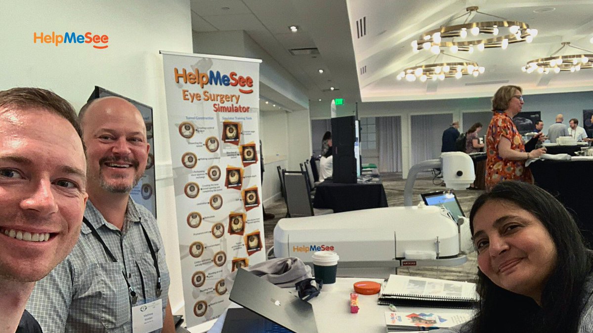 HelpMeSee's tweet photo. #COS2022 is finally here! 
-
-
Join @HelpMeSee in the COS Exhibit Hall at @PGANatl from June 16-19, where we will show you the latest advancements to our Eye Surgery Simulator and how our Simulation-based Training Program can support the transfer of skills to live surgery. https://t.co/wXmyuKIMgh