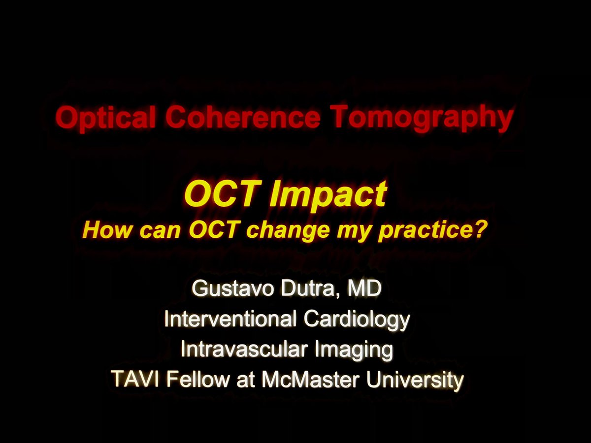 Another presentation coming up! Newfoundland I’ll see you there! 🇨🇦 
#Cardiology #interventionalcardiology #intravascularimaging #OCT 
@AbbottCardio @McMasterU