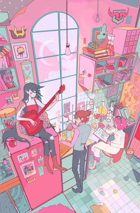 hey #PortfolioDay
I'm vacuum/Sofie, currently based in Germany and I'm an illustrator looking for a studio gig
🌸contact me: vacuumchan11@gmail.com 