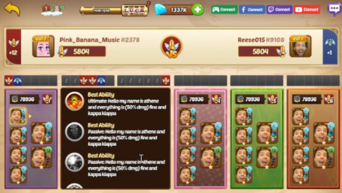 🚨We got to see some new Screenshots of the upcoming Arena PVP update.

You will be able to prepare a team for each faction against your opponent one day in advance and, every 14 days you will get Crypton depending on your ELO.

VOD Timestamp: twitch.tv/videos/1505478…