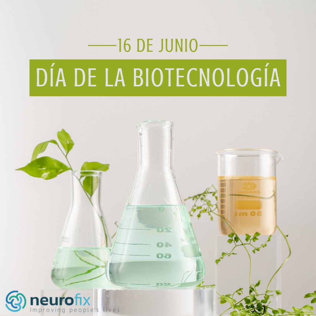 NeurofixS's tweet photo. 🔬Hoy es el #DíaInternacionalBiotecnología y en #Neurofix lo celebramos como mejor lo hacemos, trabajando en nuestro pionero fármaco para tratar el #dolorneuropático provocado por una #lesiónmedular ¡Felicidades a todos los profesionales de la biotecnología!
#SomosBiotecnología https://t.co/7BrxITGxdj