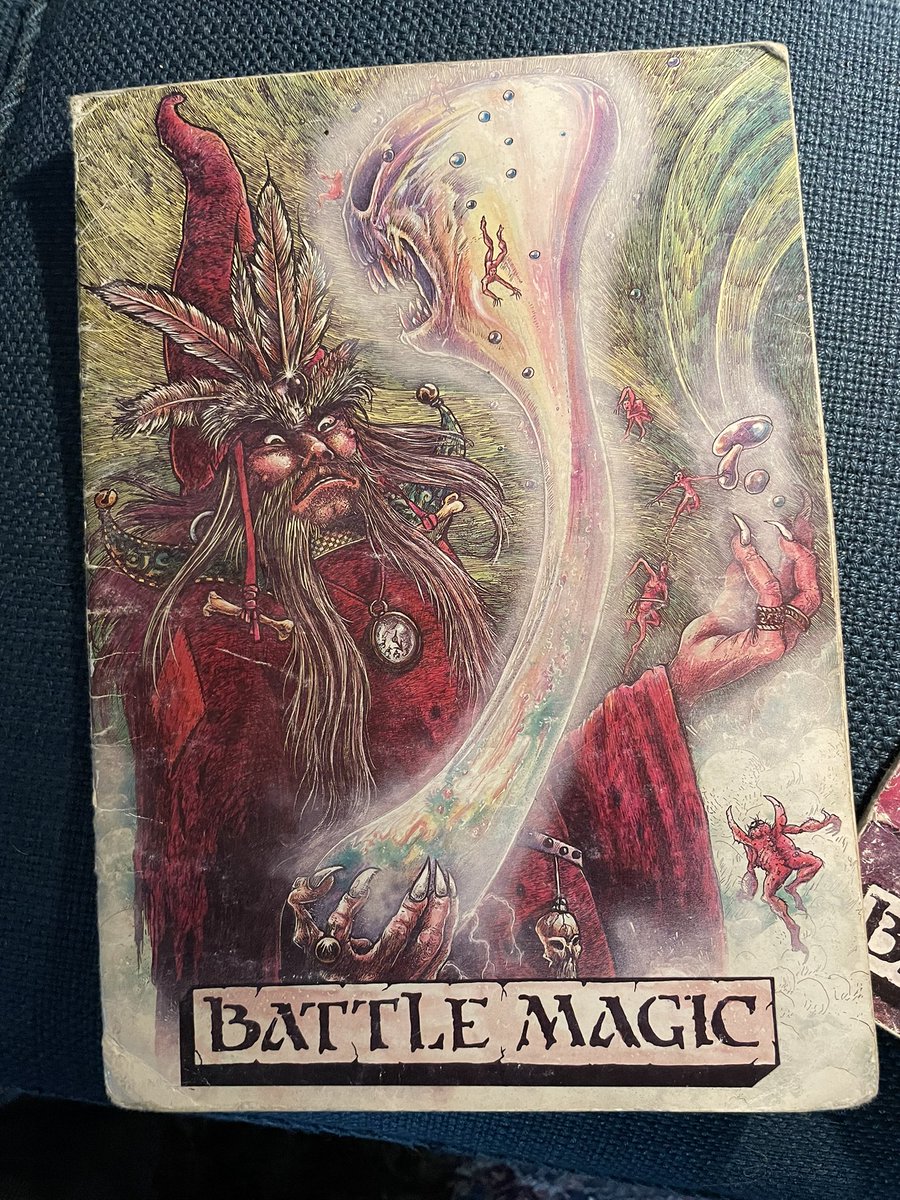 bigGF's tweet photo. My original warhammer rule books from 1984. Just one of those things you never let go of. #WarhammerCommunity #WarhammerCommunity #warhammer40k https://t.co/m5Vs4g6QUI