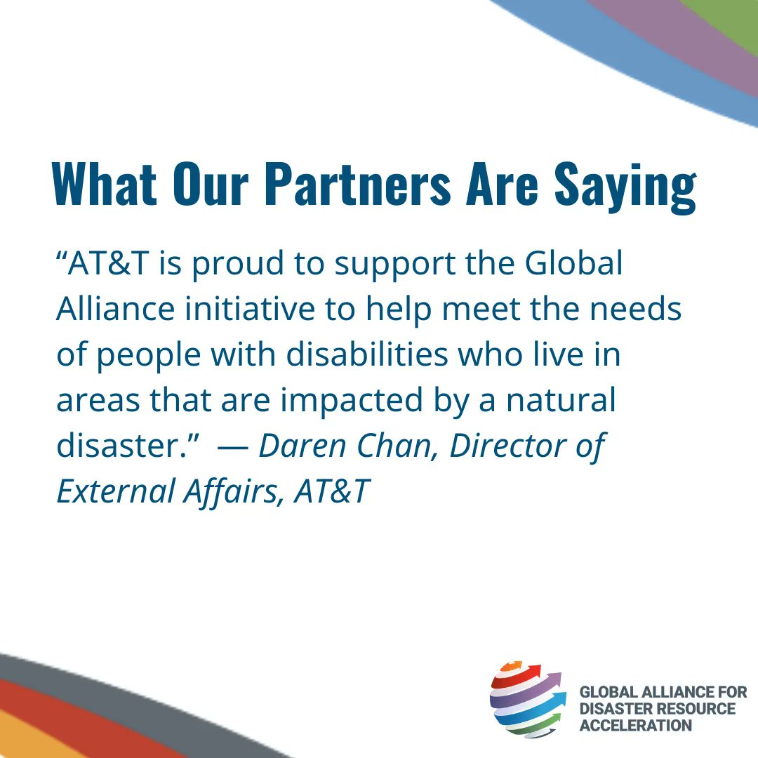 Global Alliance for Disaster Resource Acceleration tweet media