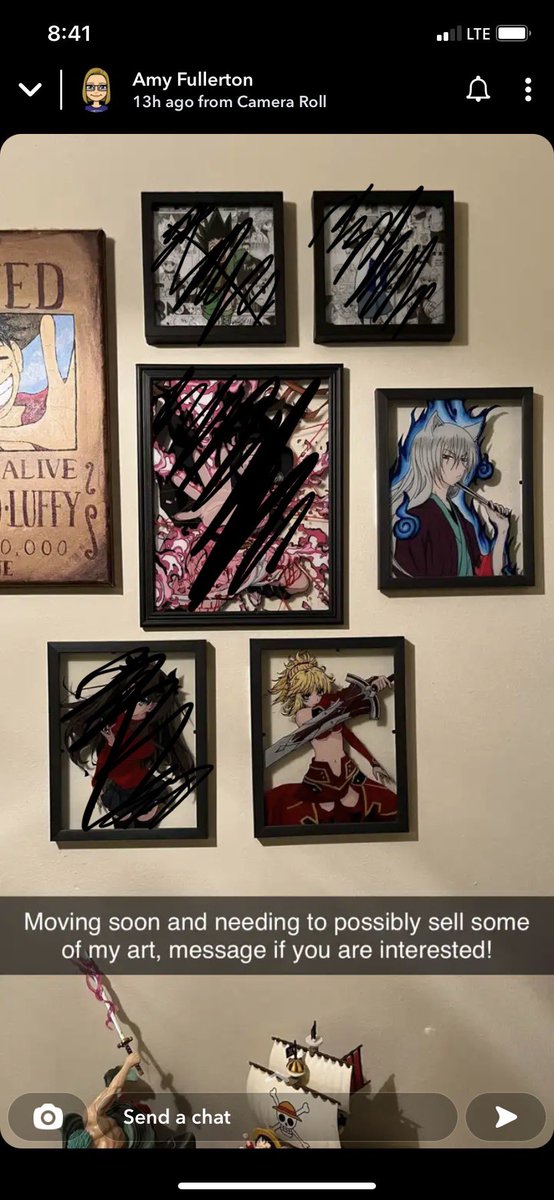 MicFull's tweet photo. Sister is selling some art before she moves, there are still 4 up for grabs! Dm if interested https://t.co/stSyw16zND