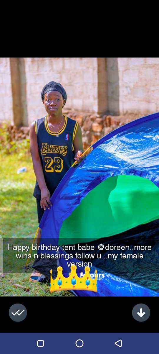 TentBebu's tweet photo. Happy birthday 2 mi Tent Bebu one n only in Kampala my Bd caught mi at work has u know no time to waste Time z money🍾🥂🥂🥧 https://t.co/svJWuCVaE3