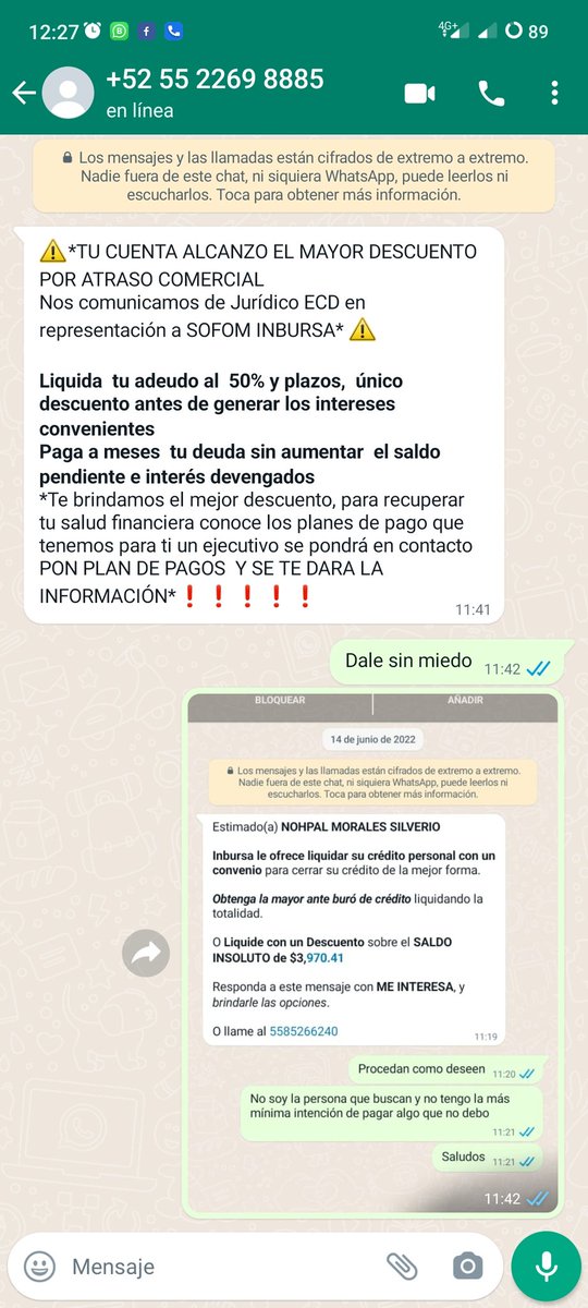 josdy's tweet photo. @BancoInbursa Su jurídico ECD podrá seguir marcando y siempre les diré que procedan de la forma que corresponda. @ServicioTelcel asigna los números a los usuarios y no le importa el hostigamiento o acoso que los clientes puedan recibir por las casas de cobranza. https://t.co/twiTRgxDFi
