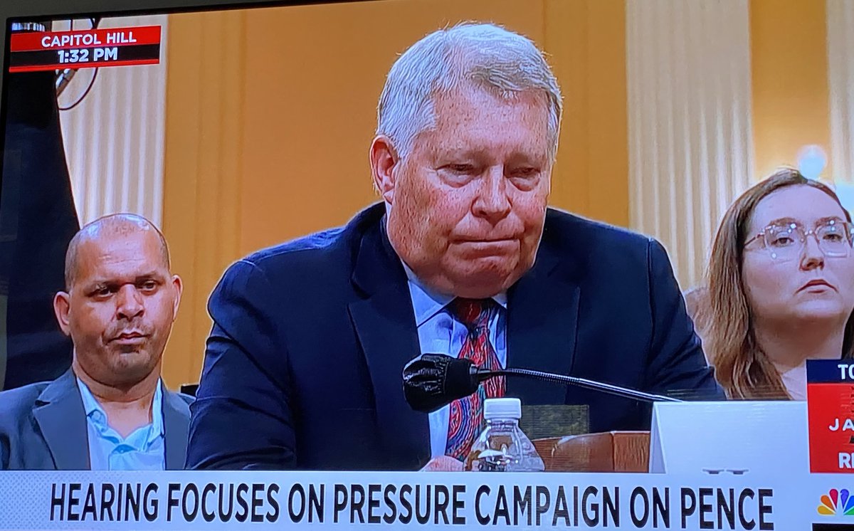 A pained testimony.  It seems that  Judge Luttige is heartbroken and could never imagine having to testify on basic constitutional facts